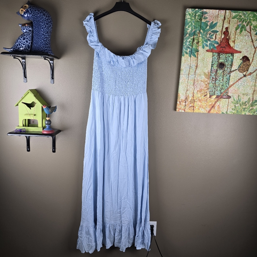 Rove Byron Bay Udaipur Smocked Ruffle Maxi Dress XXL - Picture 4 of 15